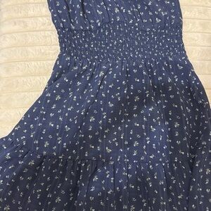 Floral Blue Kids Dress